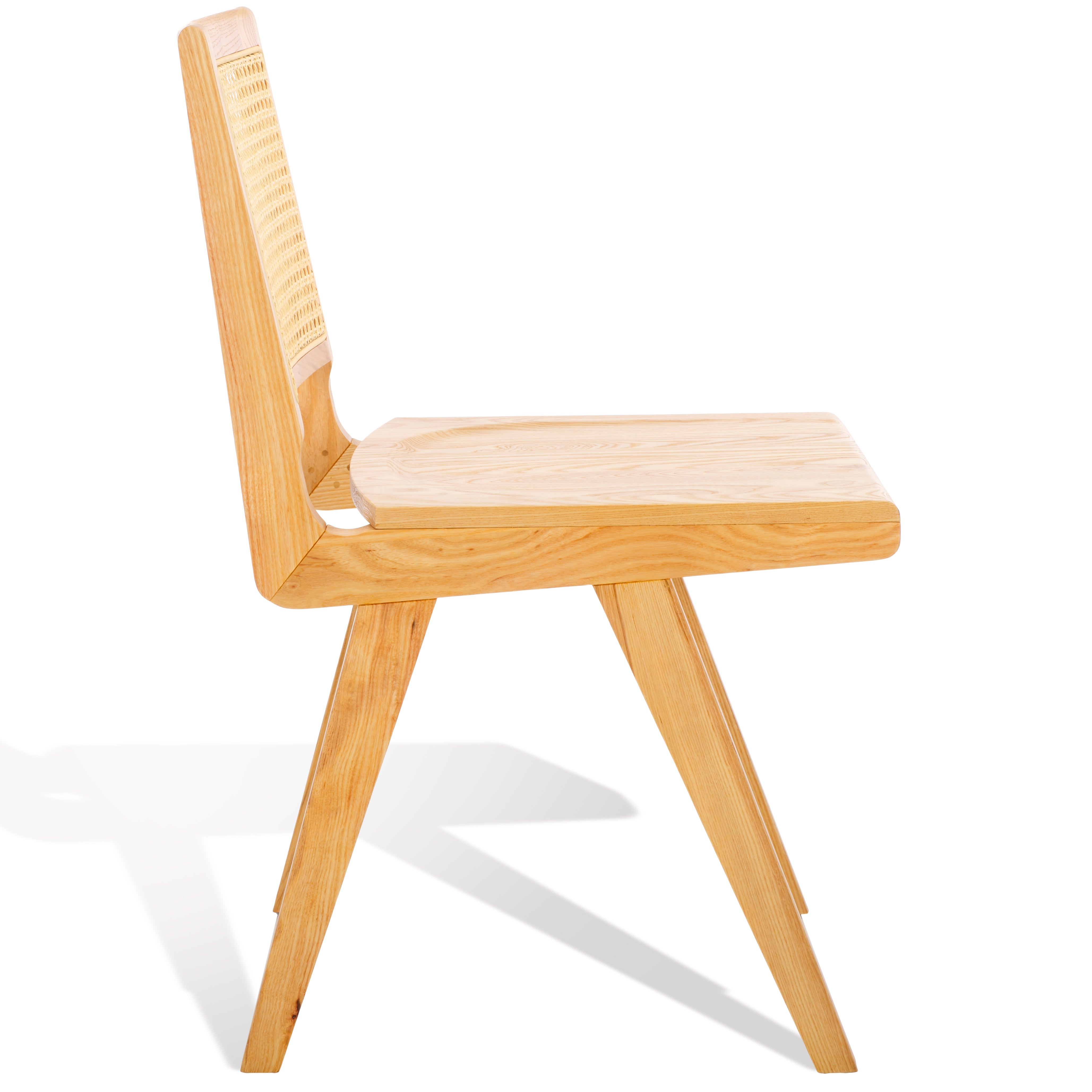 safavieh couture hattie french cane wood seat dining chair, sfv4153