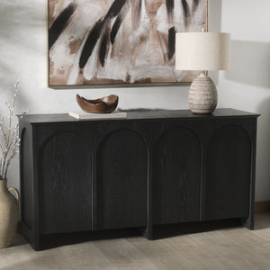 Safavieh Couture Tashalie 4 Door Wood Sideboard, SFV4209