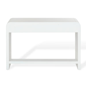 Safavieh Couture Liabella 2 Drawer Curved Desk, SFV4233