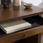 WALNUT / BRASS