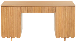 Safavieh Couture Kristy Fluted Wood Desk, SFV4251