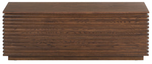 Safavieh Couture Zuzu Wood Storage Bench, SFV4258