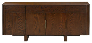 Safaveh Couture Dorothea 3 Drawer Wood Sideboard, SFV4282