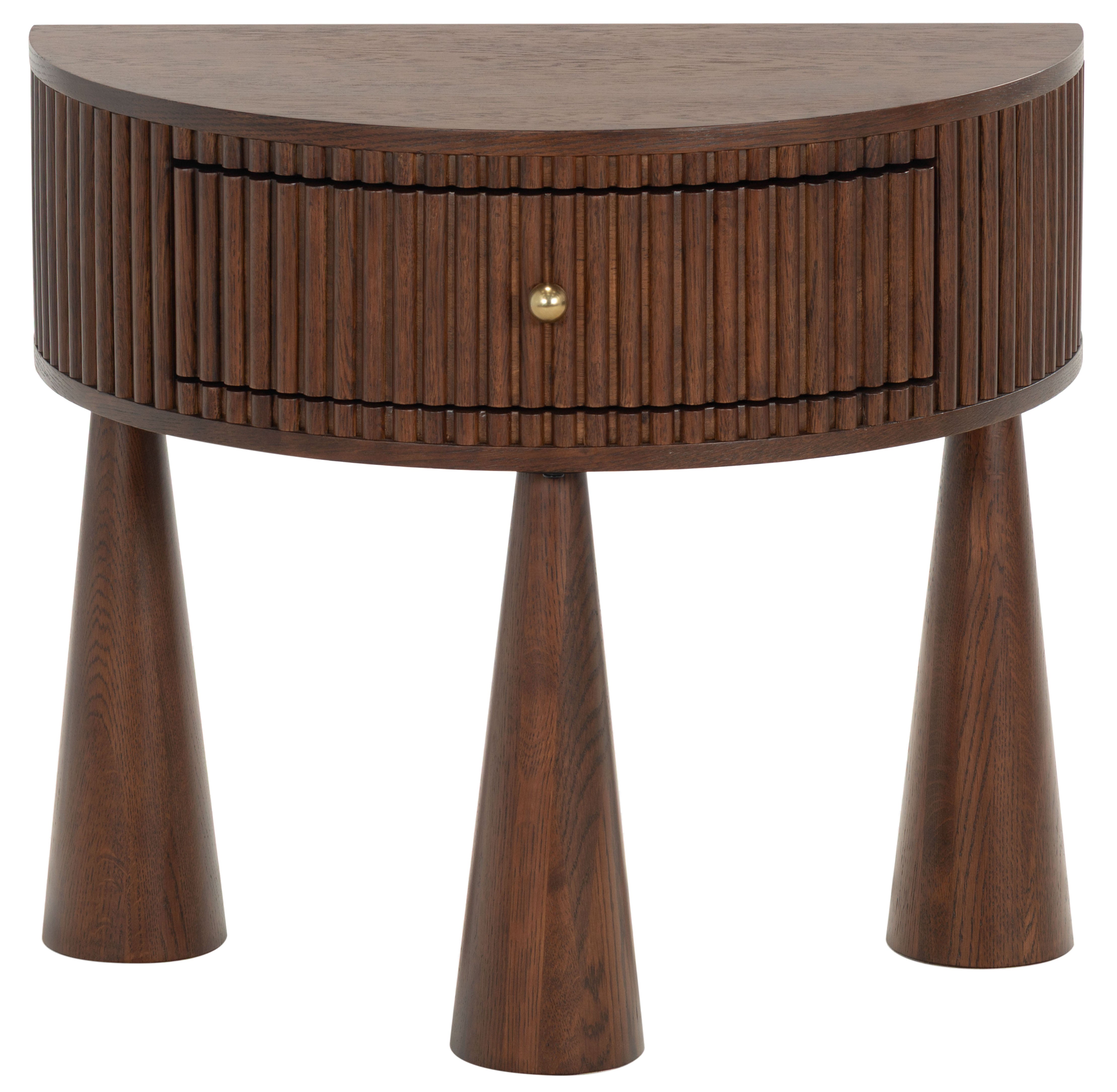 WALNUT / BRASS