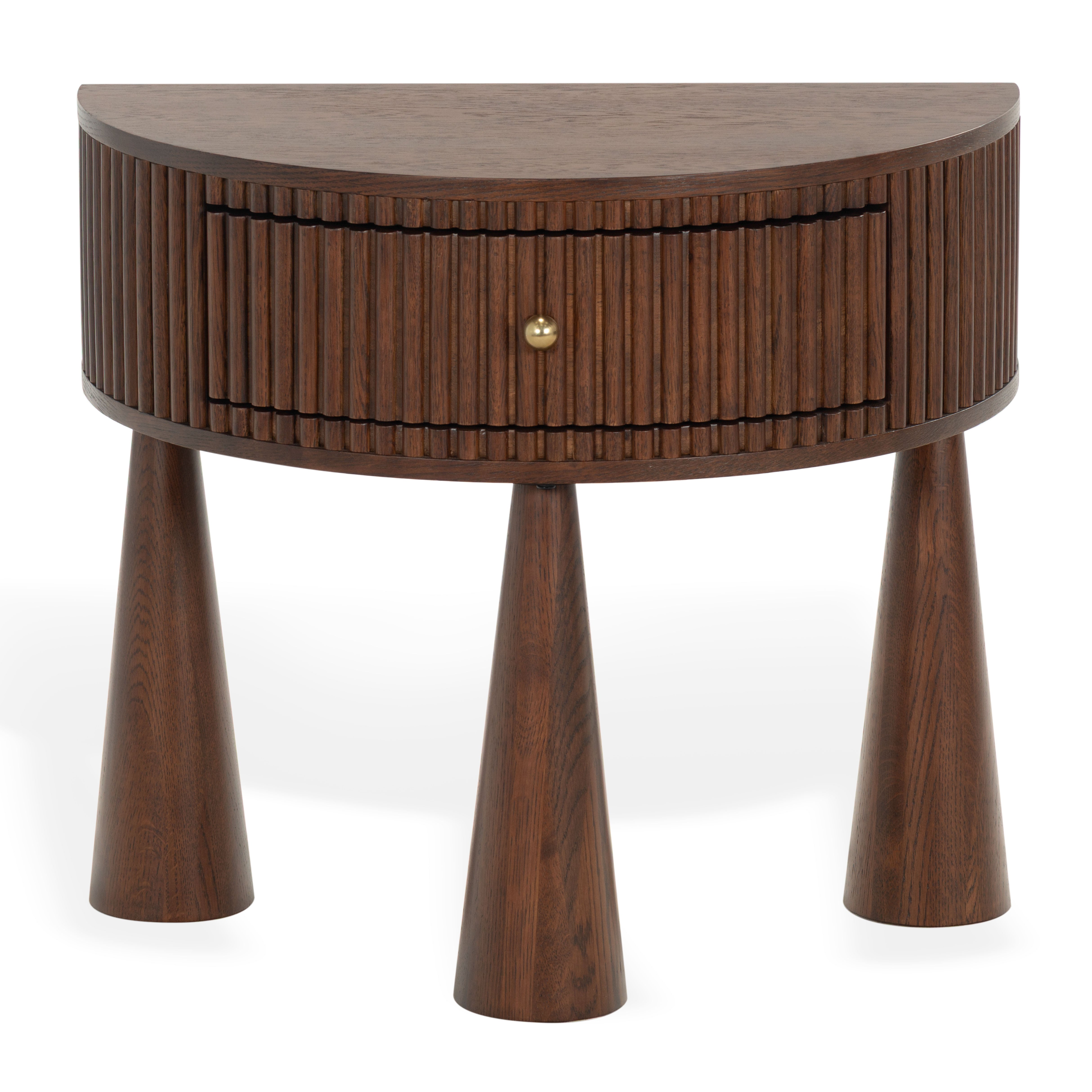 WALNUT / BRASS