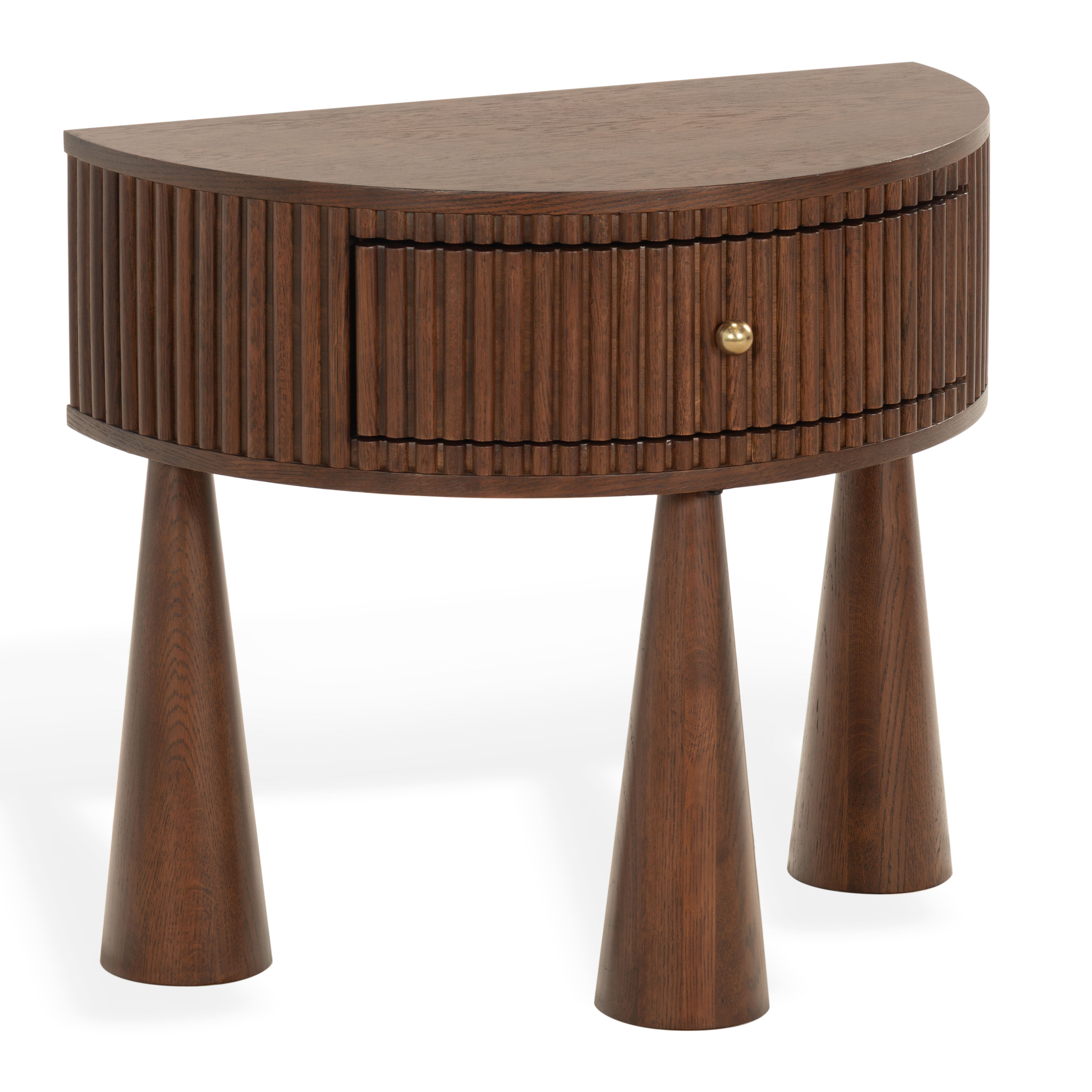 WALNUT / BRASS