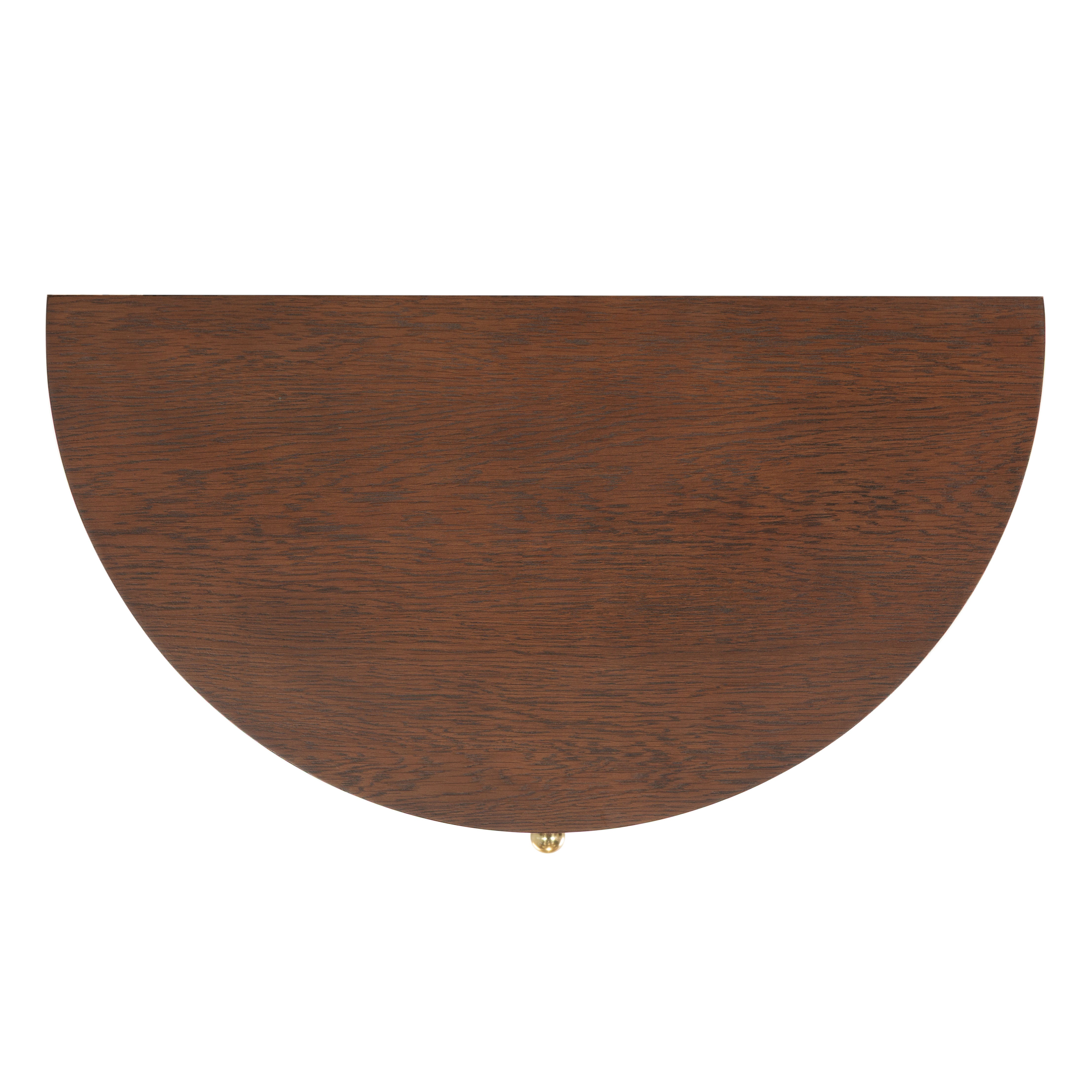 WALNUT / BRASS