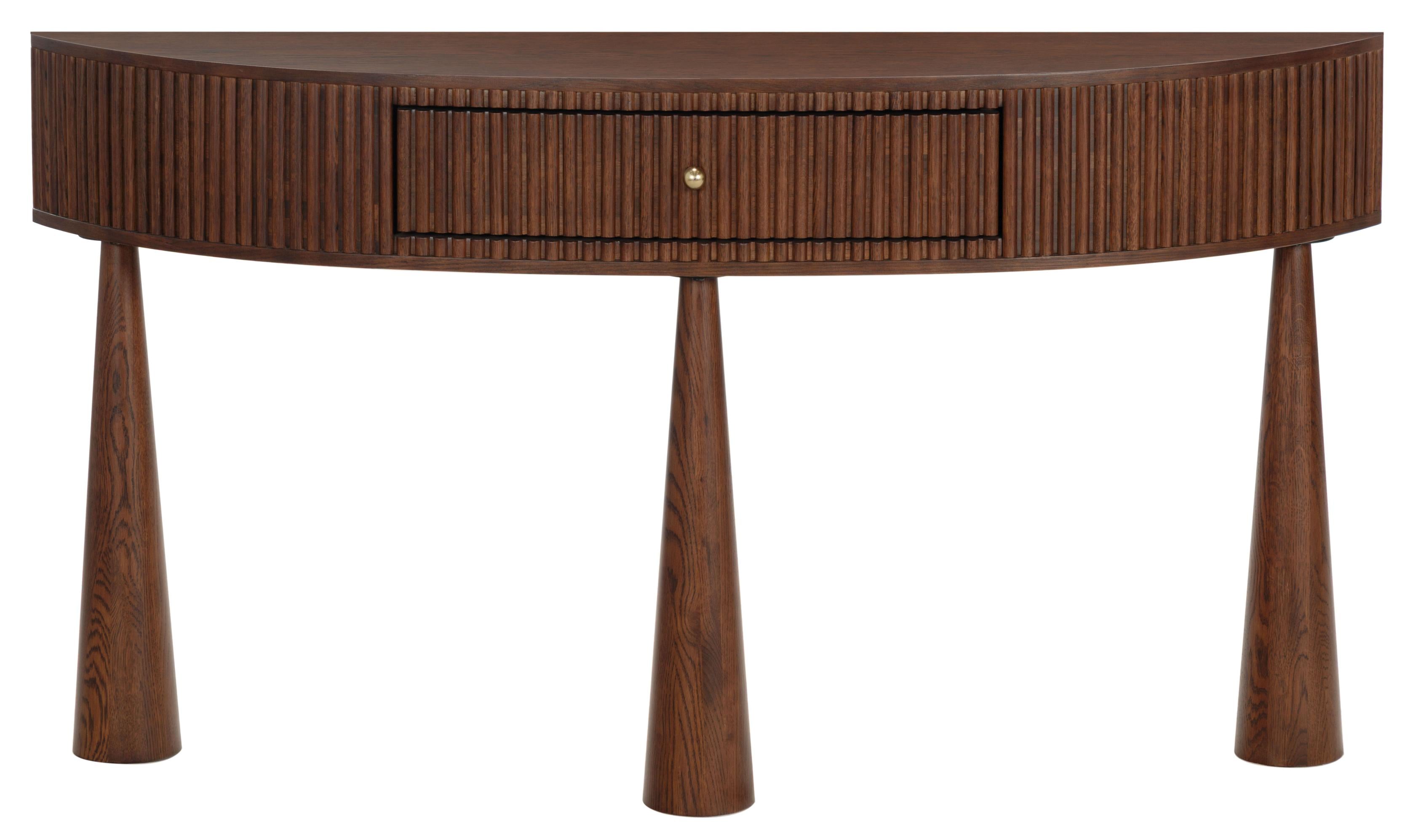 WALNUT / BRASS