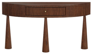 Safavieh Couture Vivietta Fluted Wood Console, SFV4287