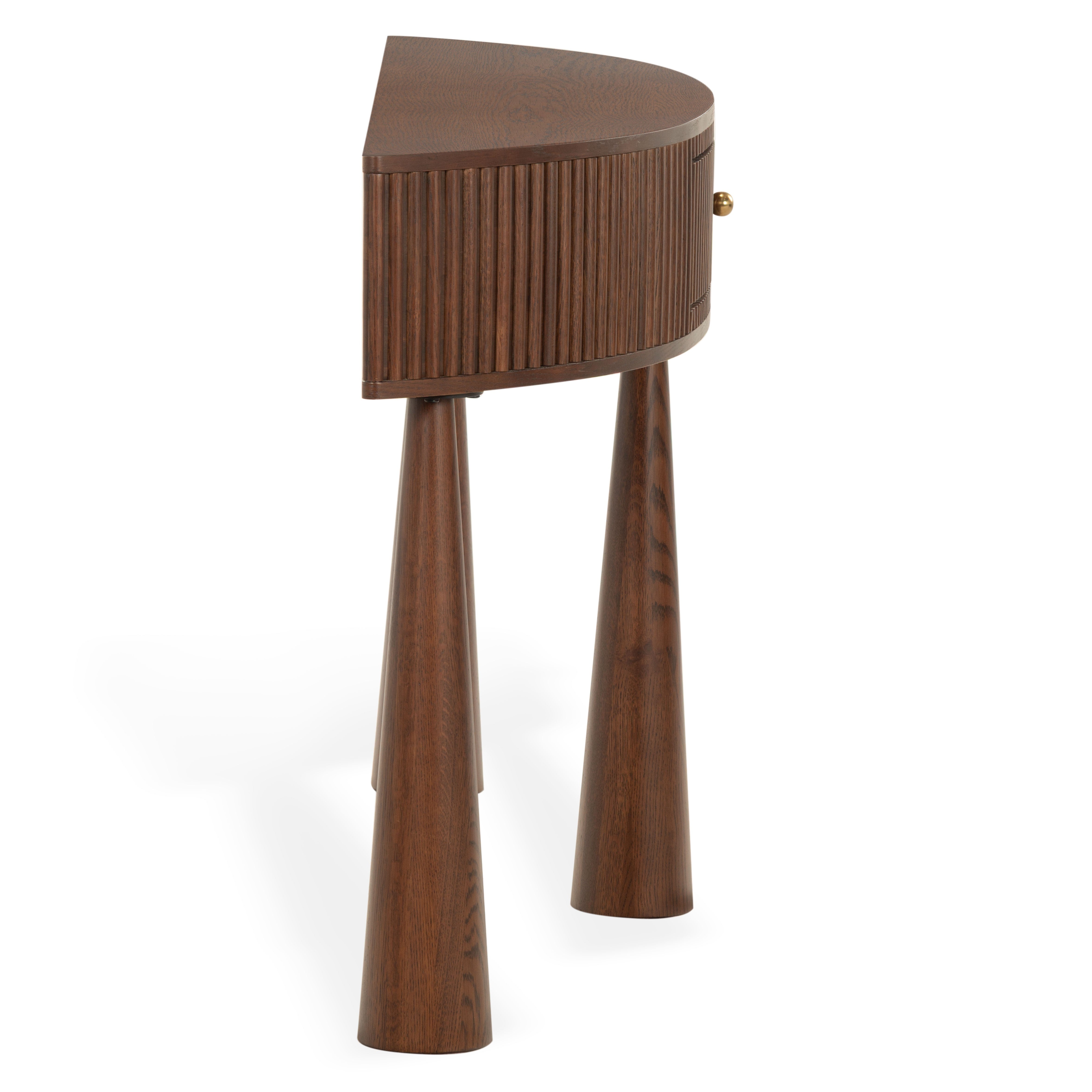 WALNUT / BRASS