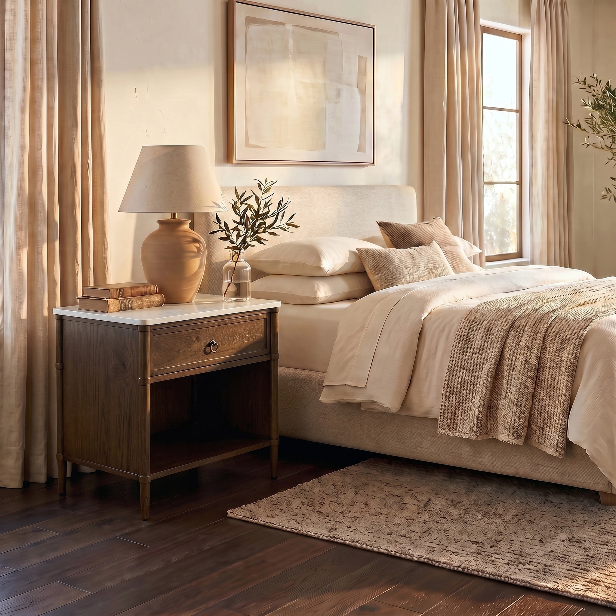 WALNUT / WHITE
