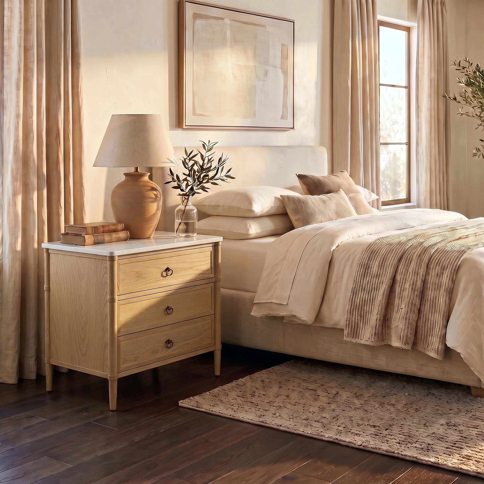 GREIGE OAK / WHITE