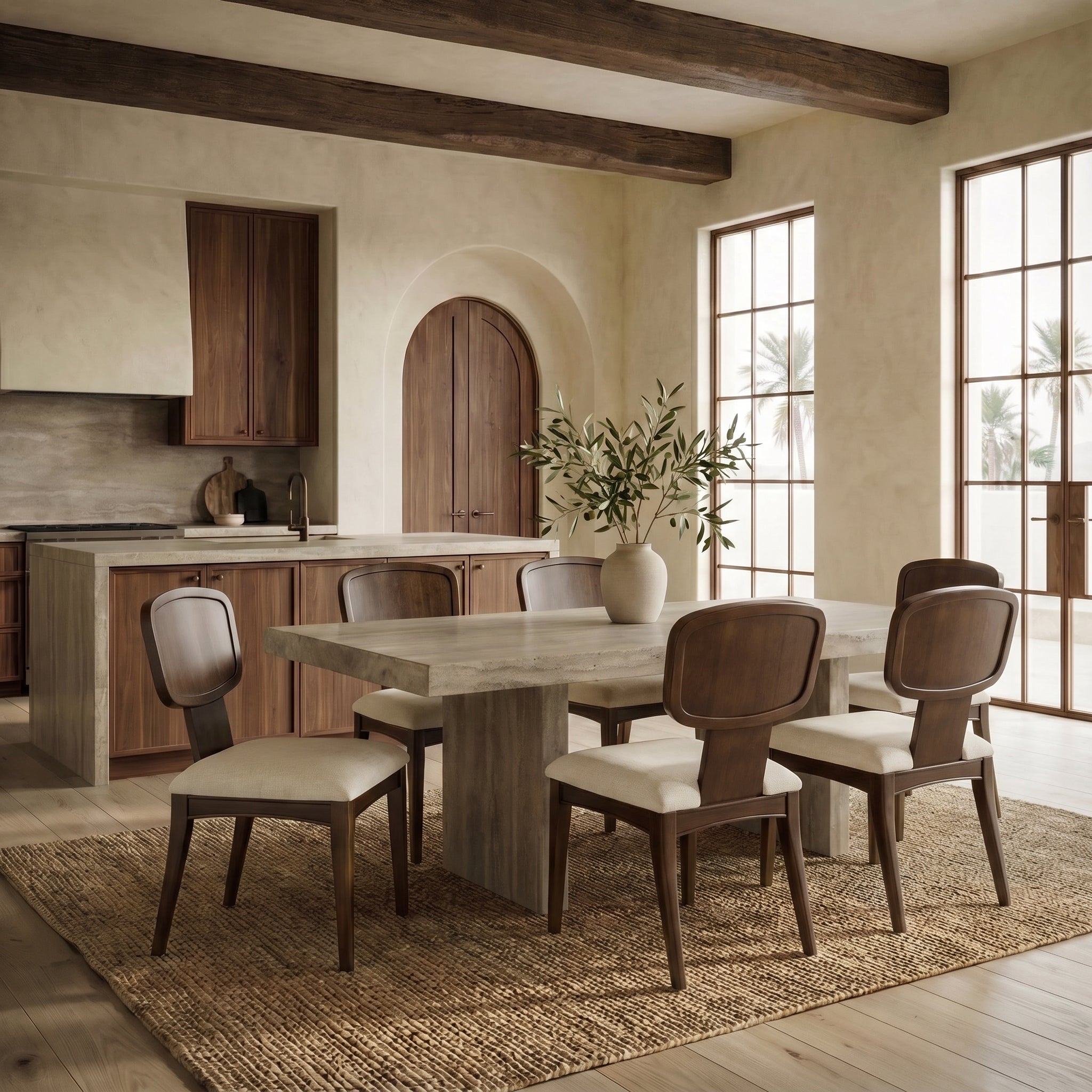 WALNUT / IVORY