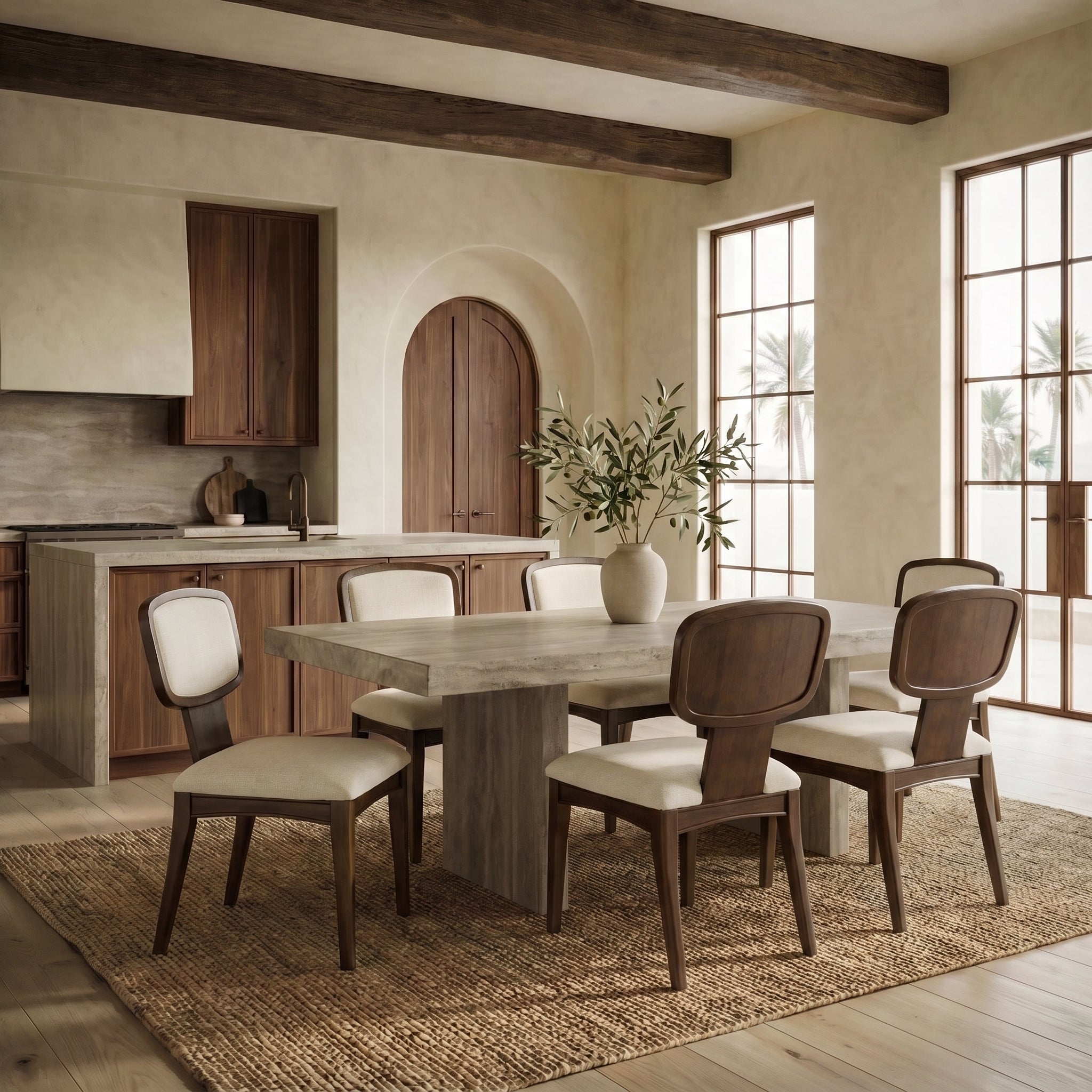 WALNUT / IVORY