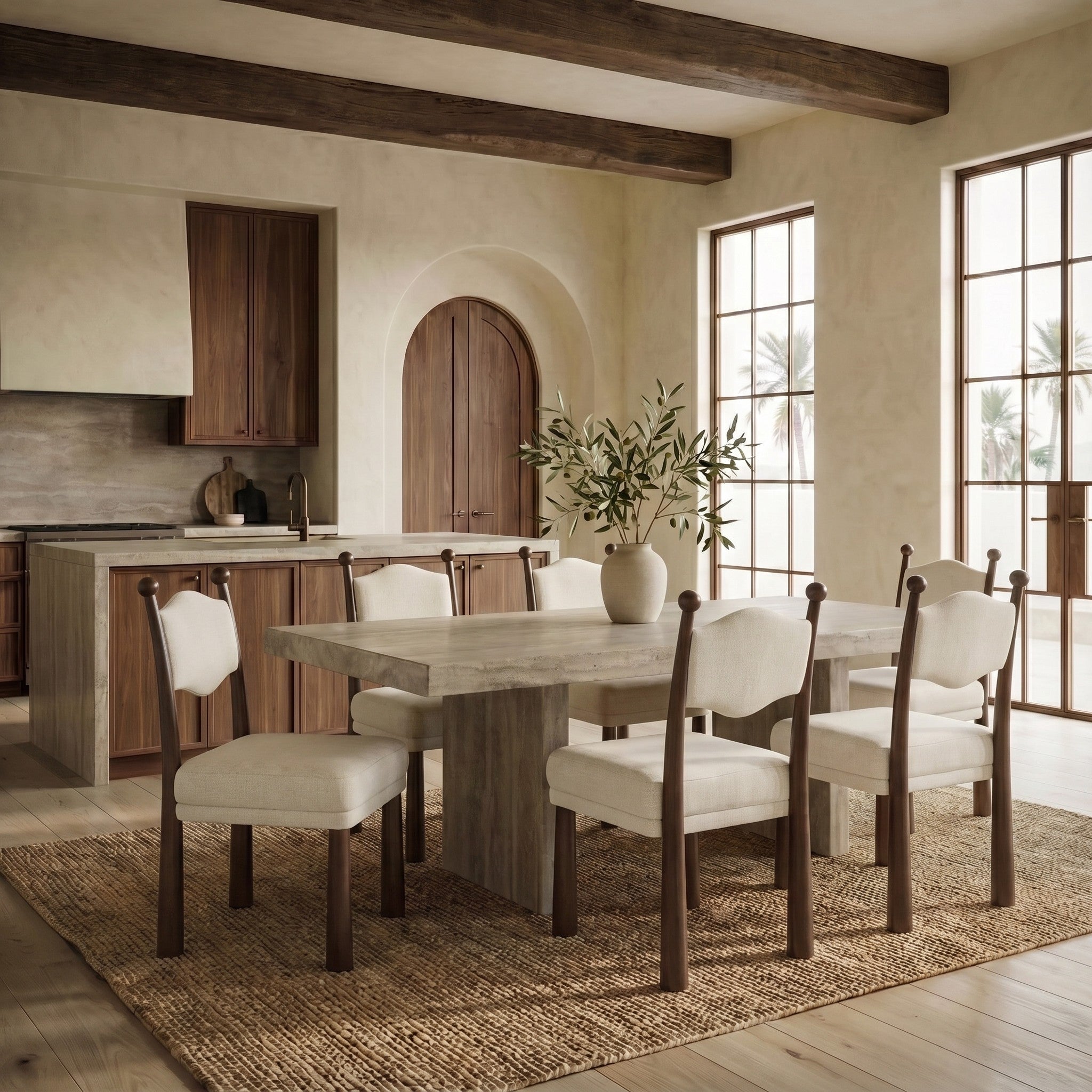 WALNUT / IVORY