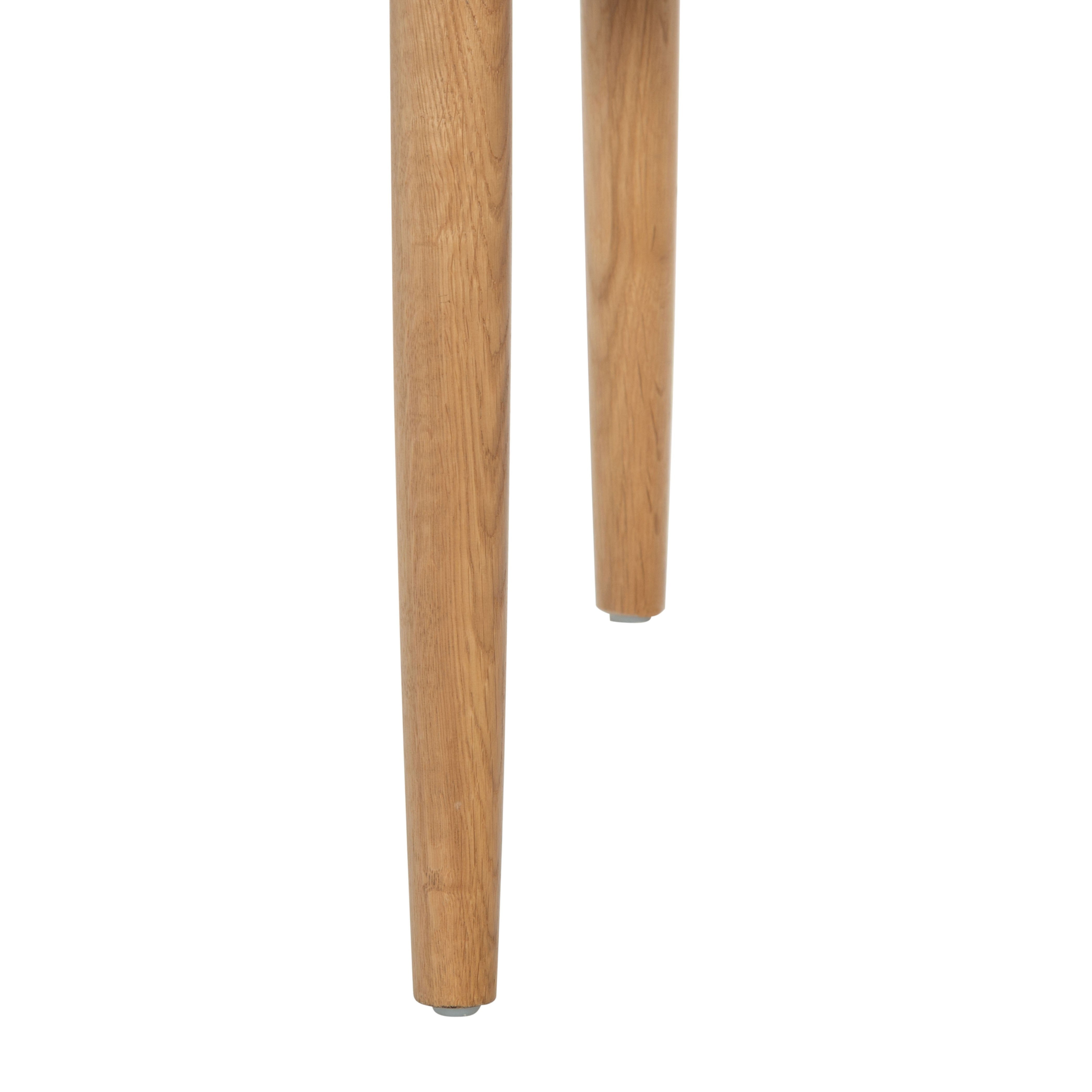 Marisol Boucle Dining Chair – WHITE / NATURAL