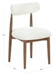 WHITE / WALNUT