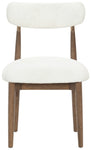 WHITE / WALNUT