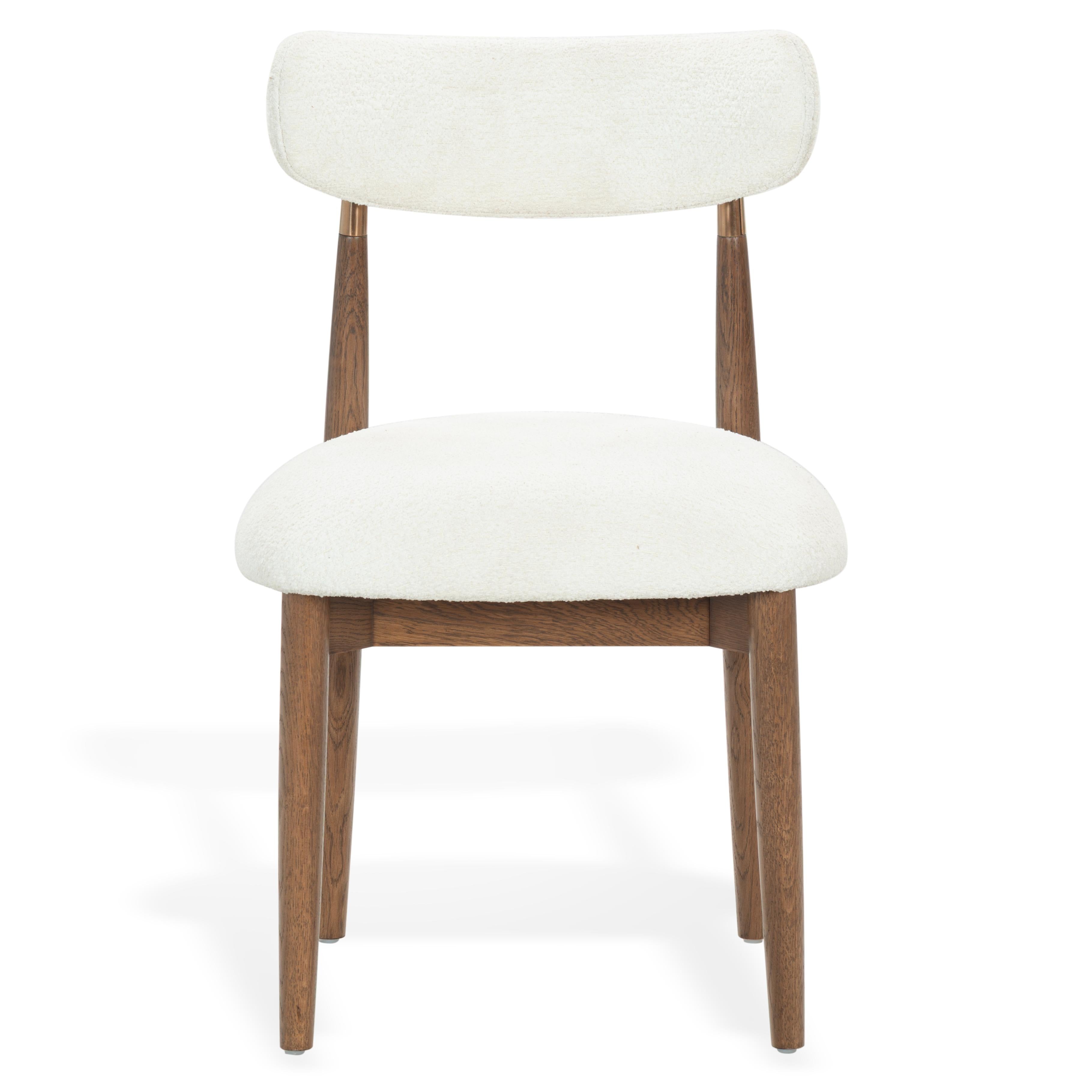 WHITE / WALNUT