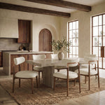 WHITE / WALNUT