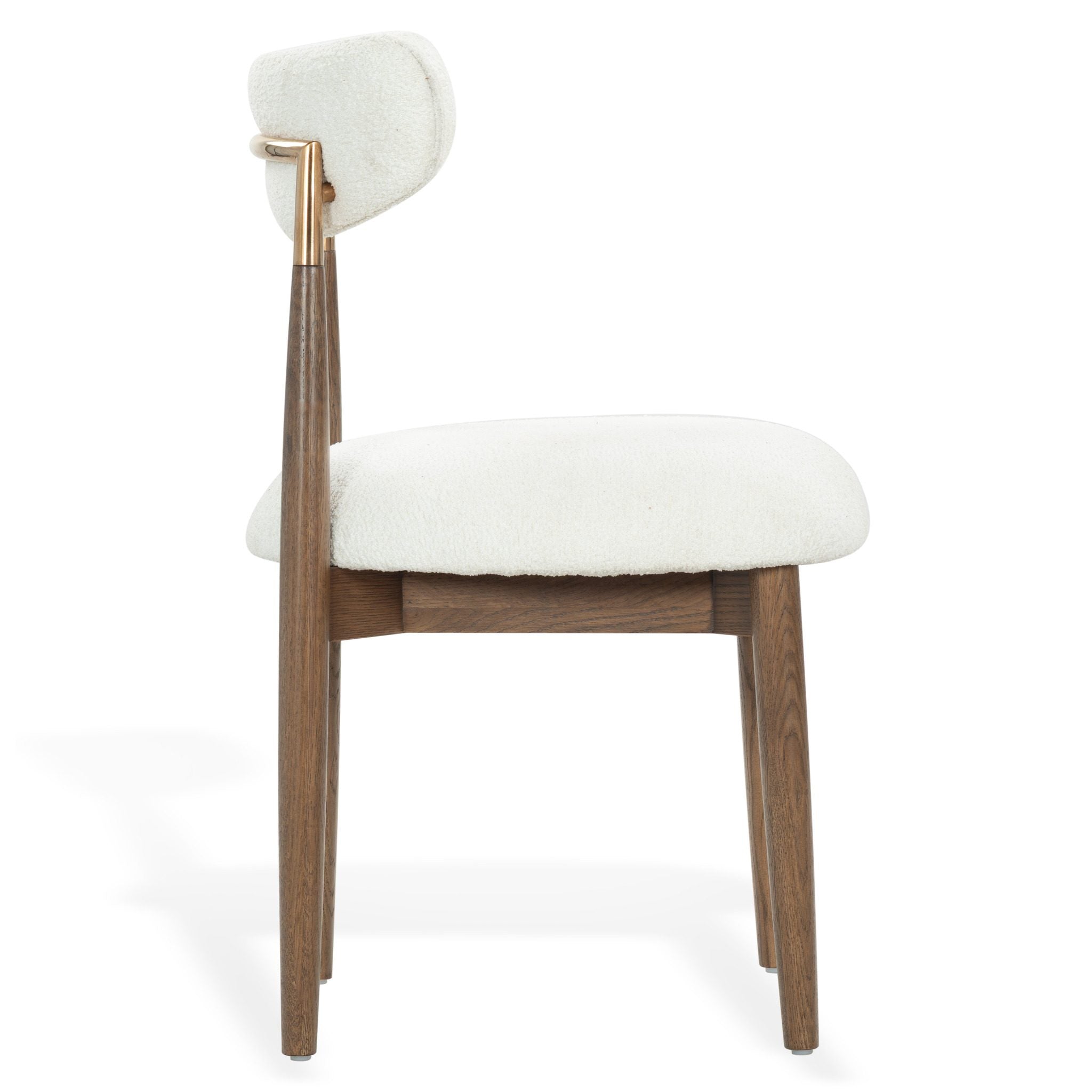 WHITE / WALNUT