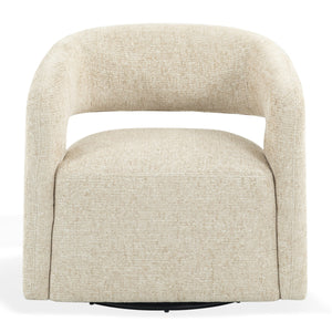 Safavieh Couture Marshal Chenille Swivel Chair, SFV4403