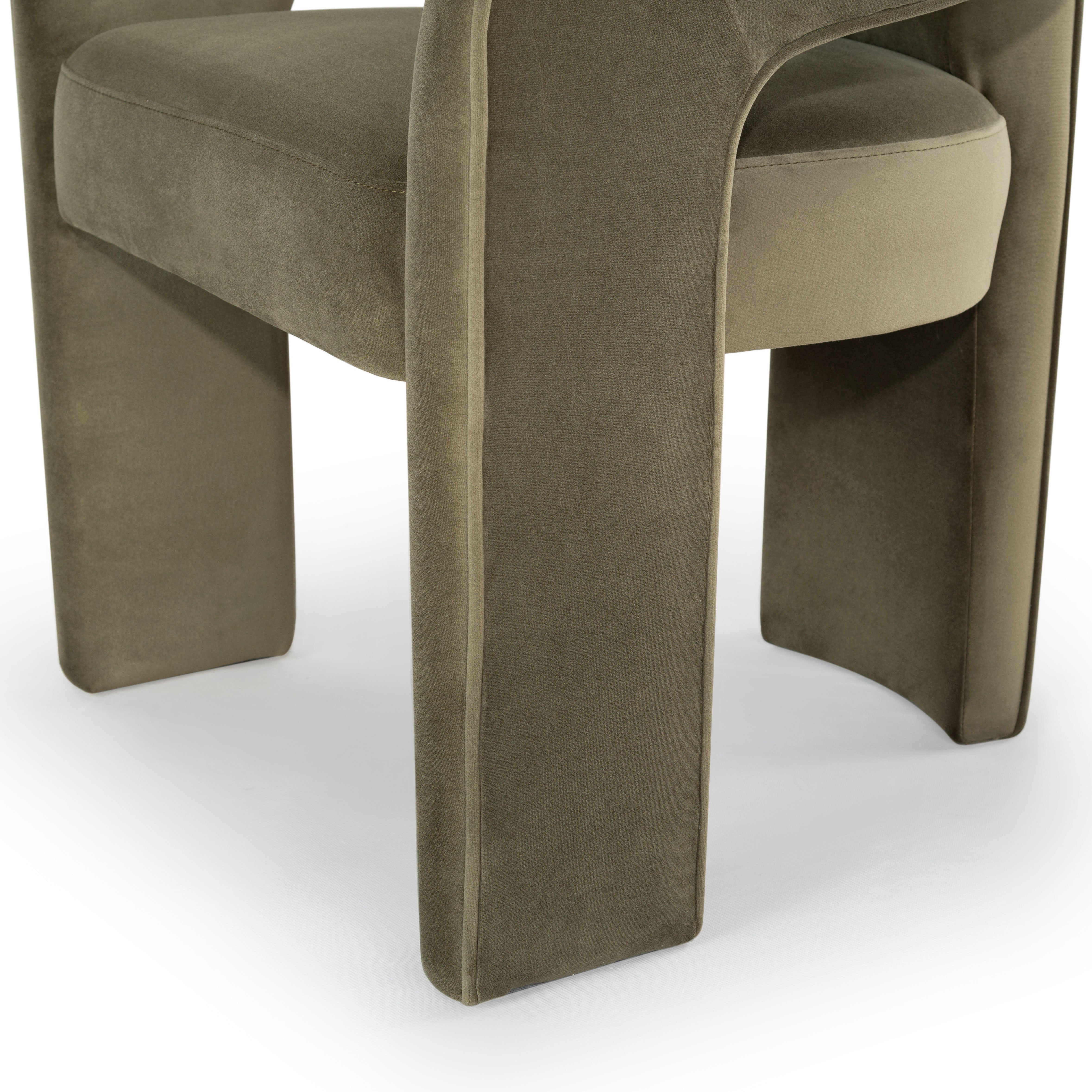 Safavieh Couture Catharia 3 Leg Dining Chair, SFV4602