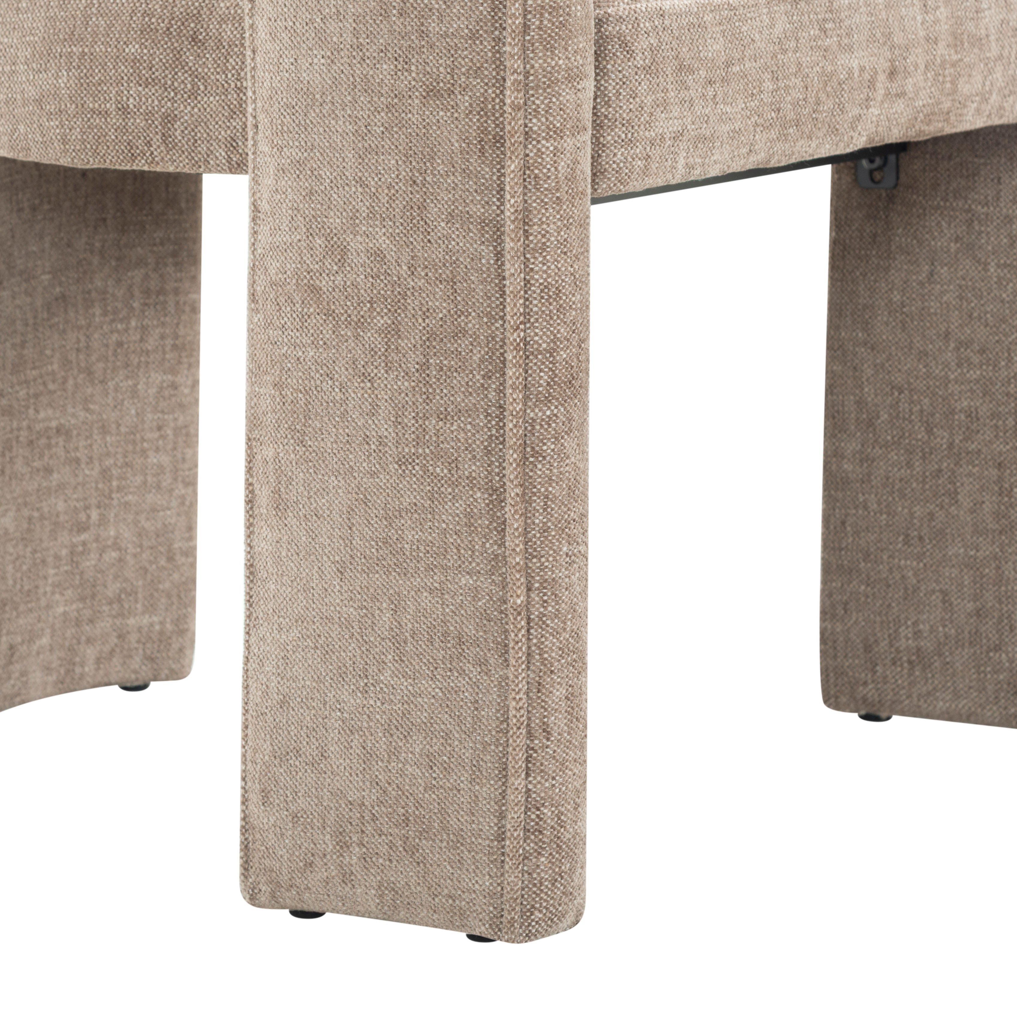 DARK BROWN CHENILLE