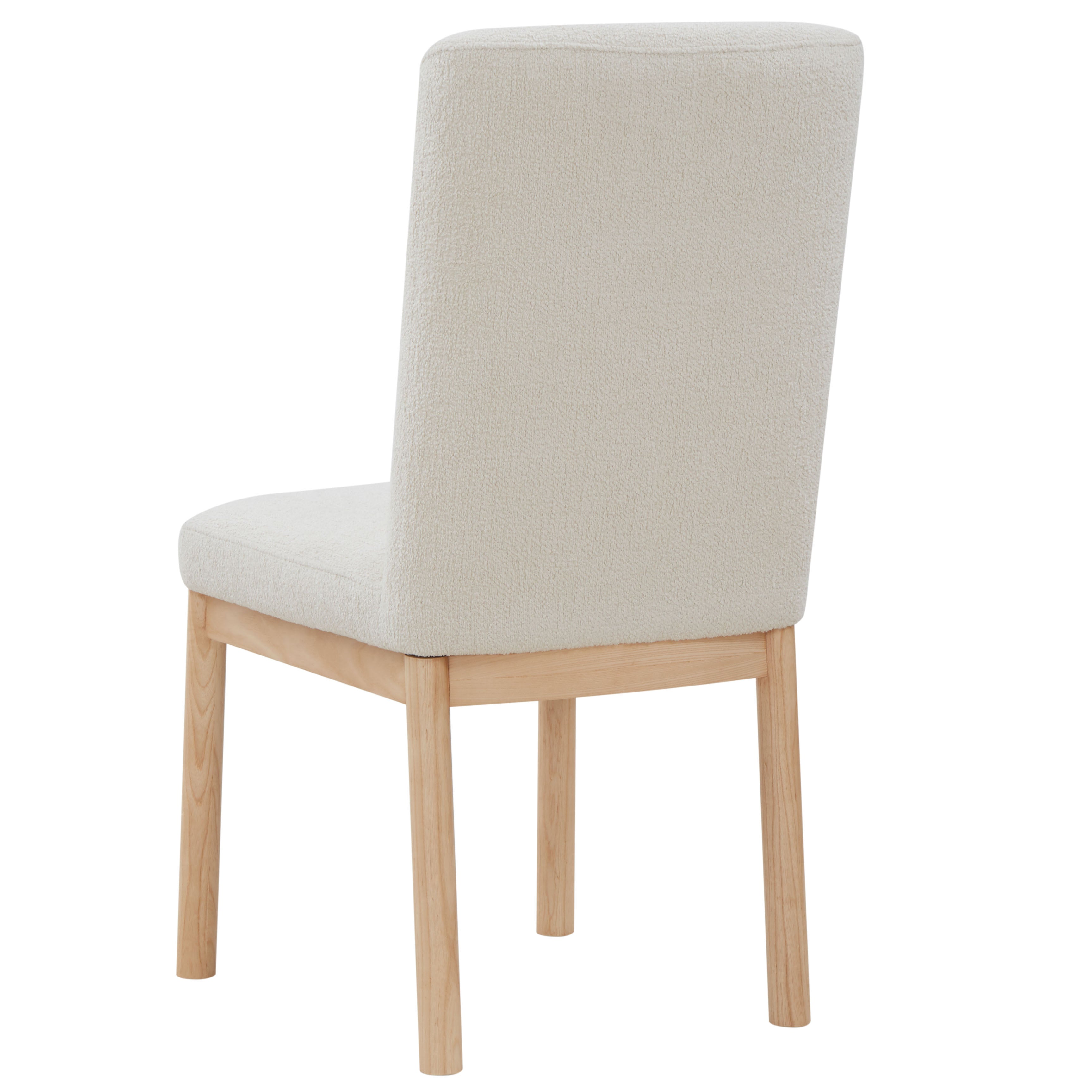 Safavieh Couture Halcy Boucle Dining Chair, SFV4837 - Cream / Natural