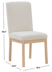 Safavieh Couture Halcy Boucle Dining Chair, SFV4837 - Cream / Natural