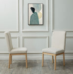 Safavieh Couture Halcy Boucle Dining Chair, SFV4837 - Cream / Natural
