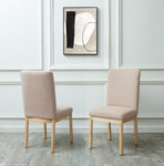 Safavieh Couture Halcy Boucle Dining Chair, SFV4837 - Oatmeal / Natural