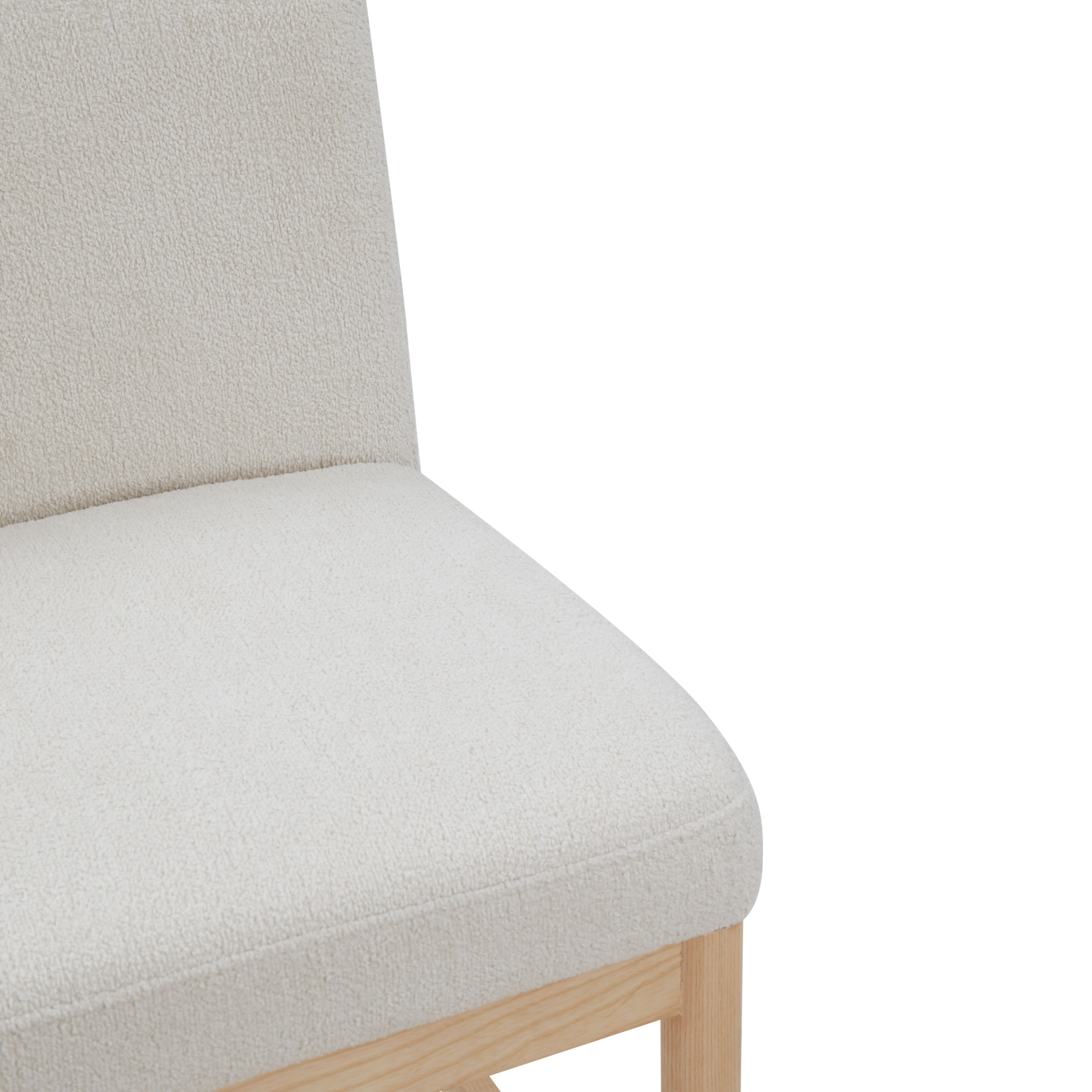 Safavieh Couture Halcy Boucle Counter Stool, SFV4838 - Cream / Natural