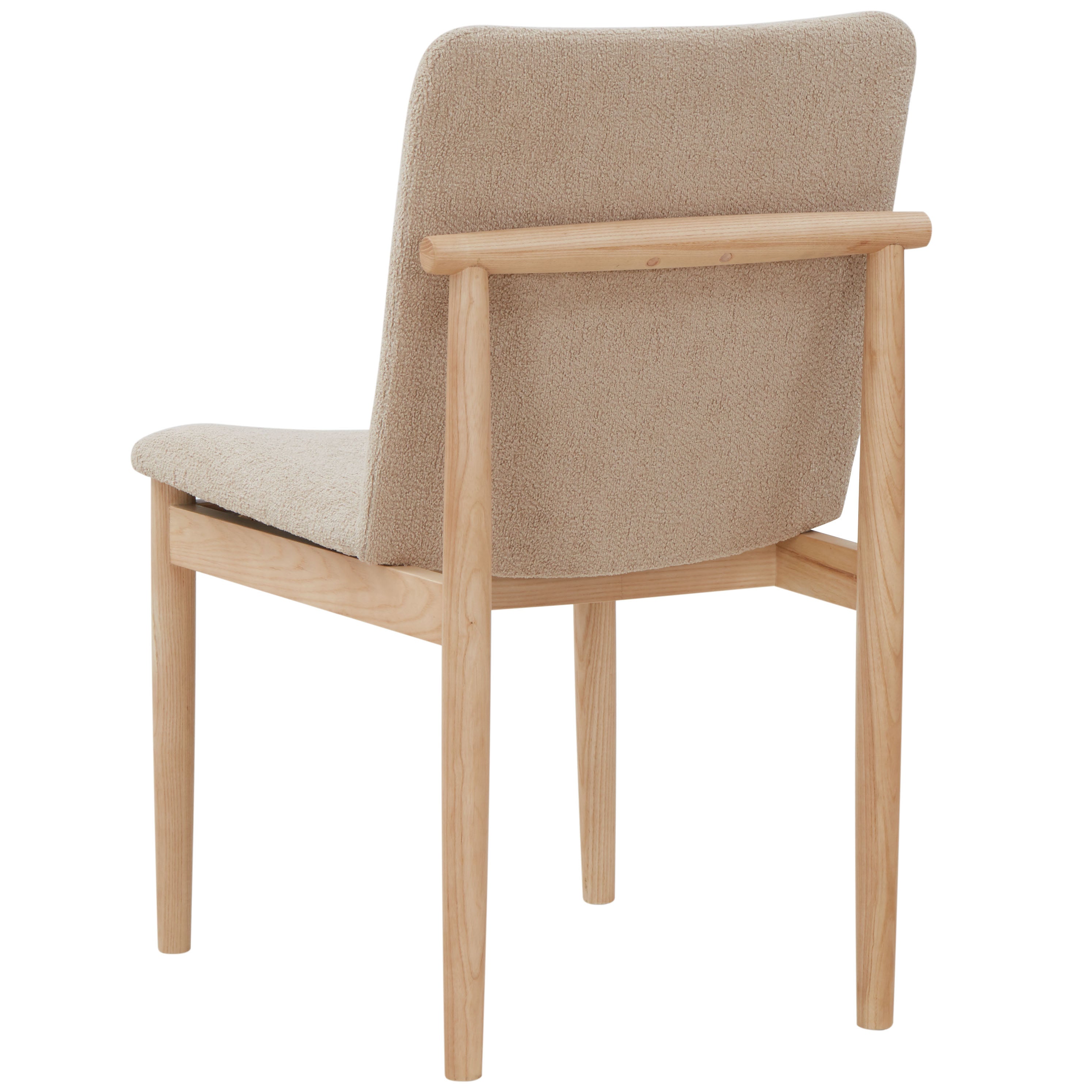 Safavieh Couture Abriella Boucle Dining Chair, SFV4841 - Oatmeal / Natural