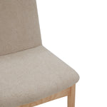 Safavieh Couture Abriella Boucle Dining Chair, SFV4841 - Oatmeal / Natural
