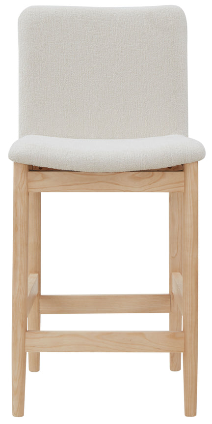 Safavieh Couture Abriella Boucle Counter Stool, SFV4842 - Cream / Natural