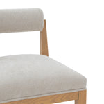 Safavieh Couture Oaklie Rolled Back Barstool, SFV4852 - Taupe / Natural