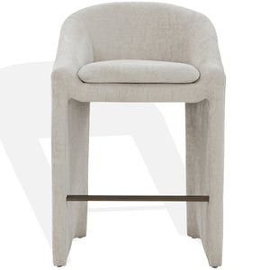 Safavieh Couture Kagan Chenille Barstool, SFV4858