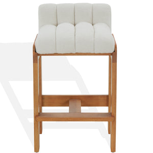 Safavieh Couture Delphini Boucle Barstool, SFV4871