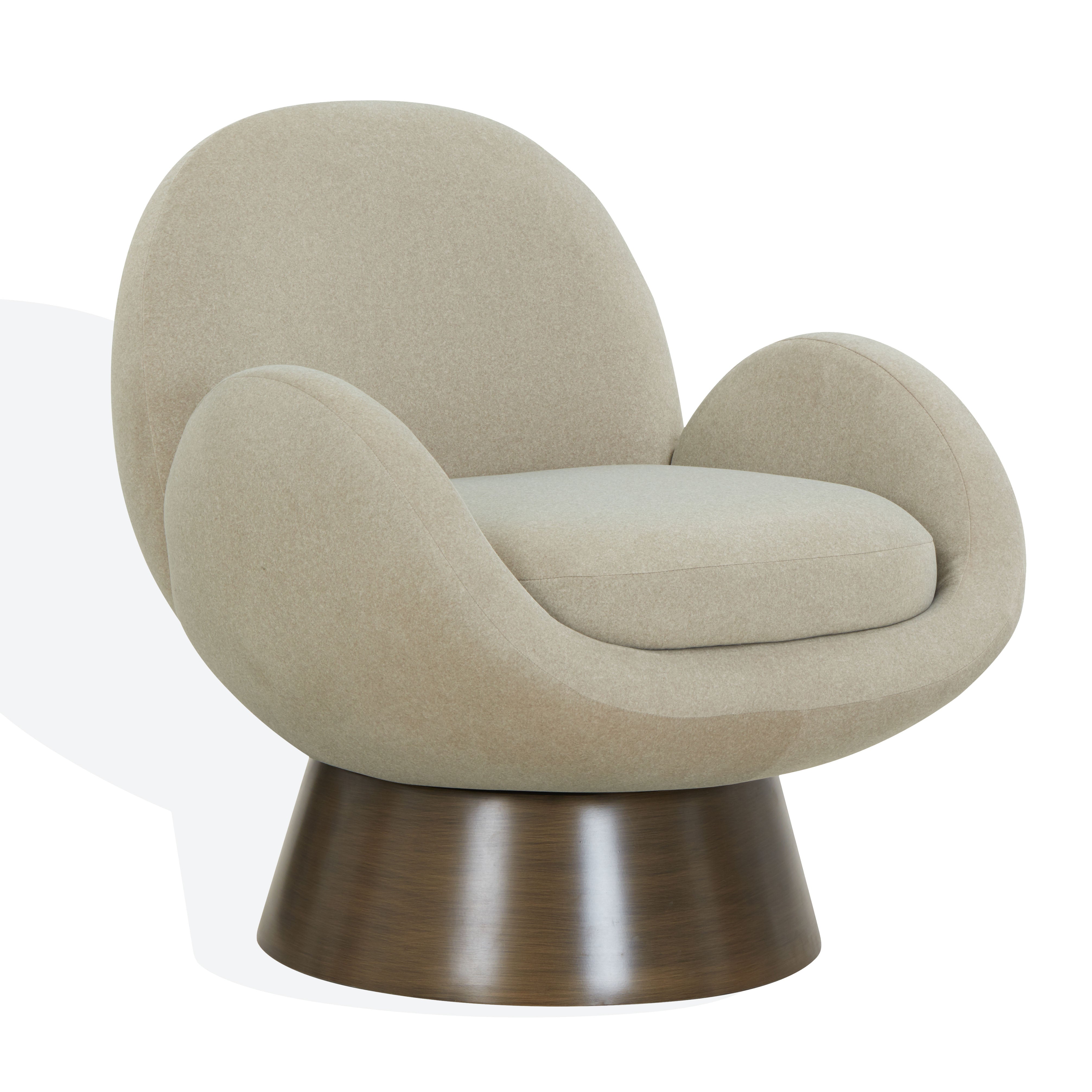 LIGHT BROWN / ANTIQUE GOLD