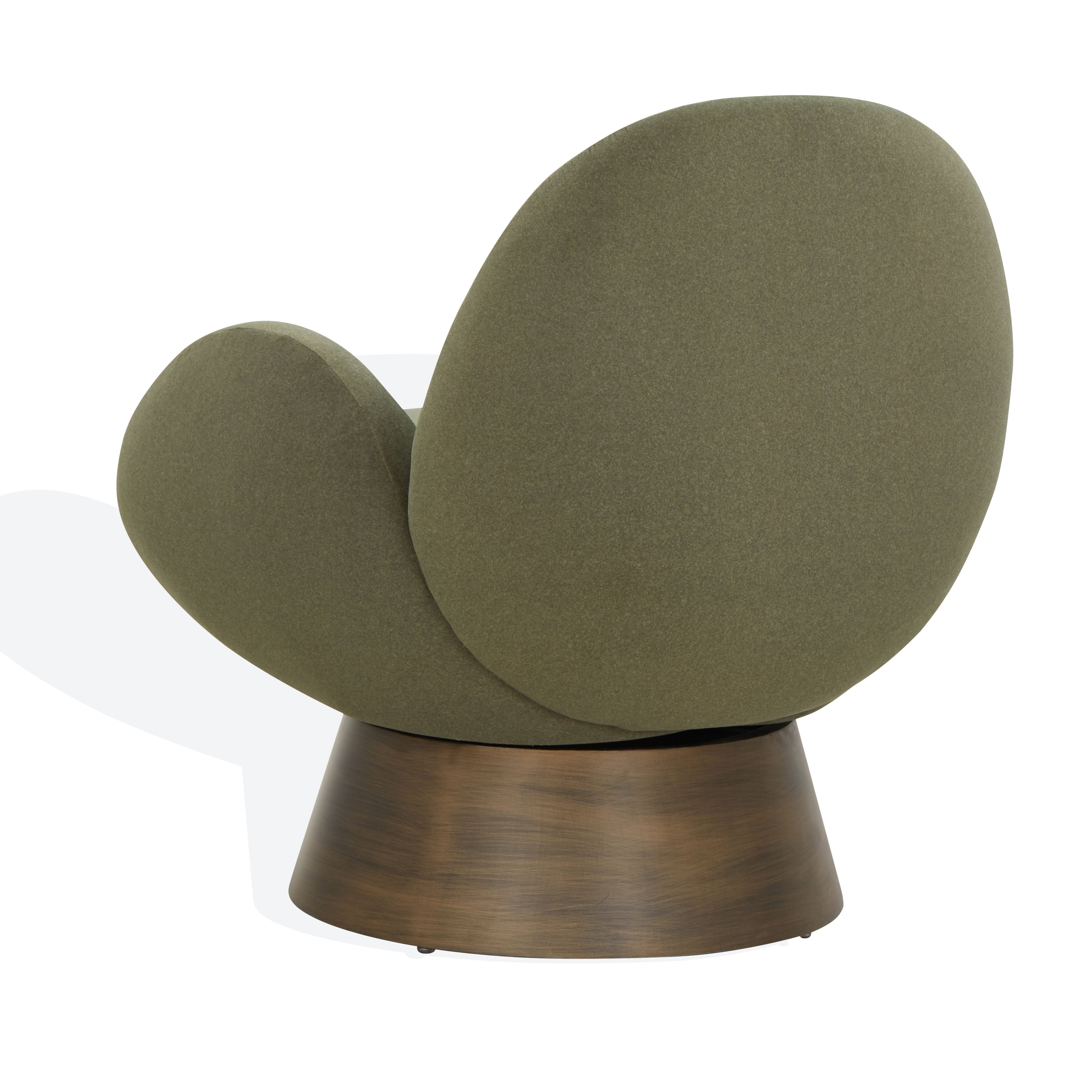 OLIVE GREEN / ANTIQUE GOLD