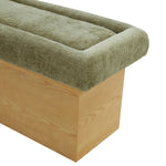 OLIVE GREEN / WALNUT