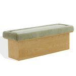 OLIVE GREEN / WALNUT