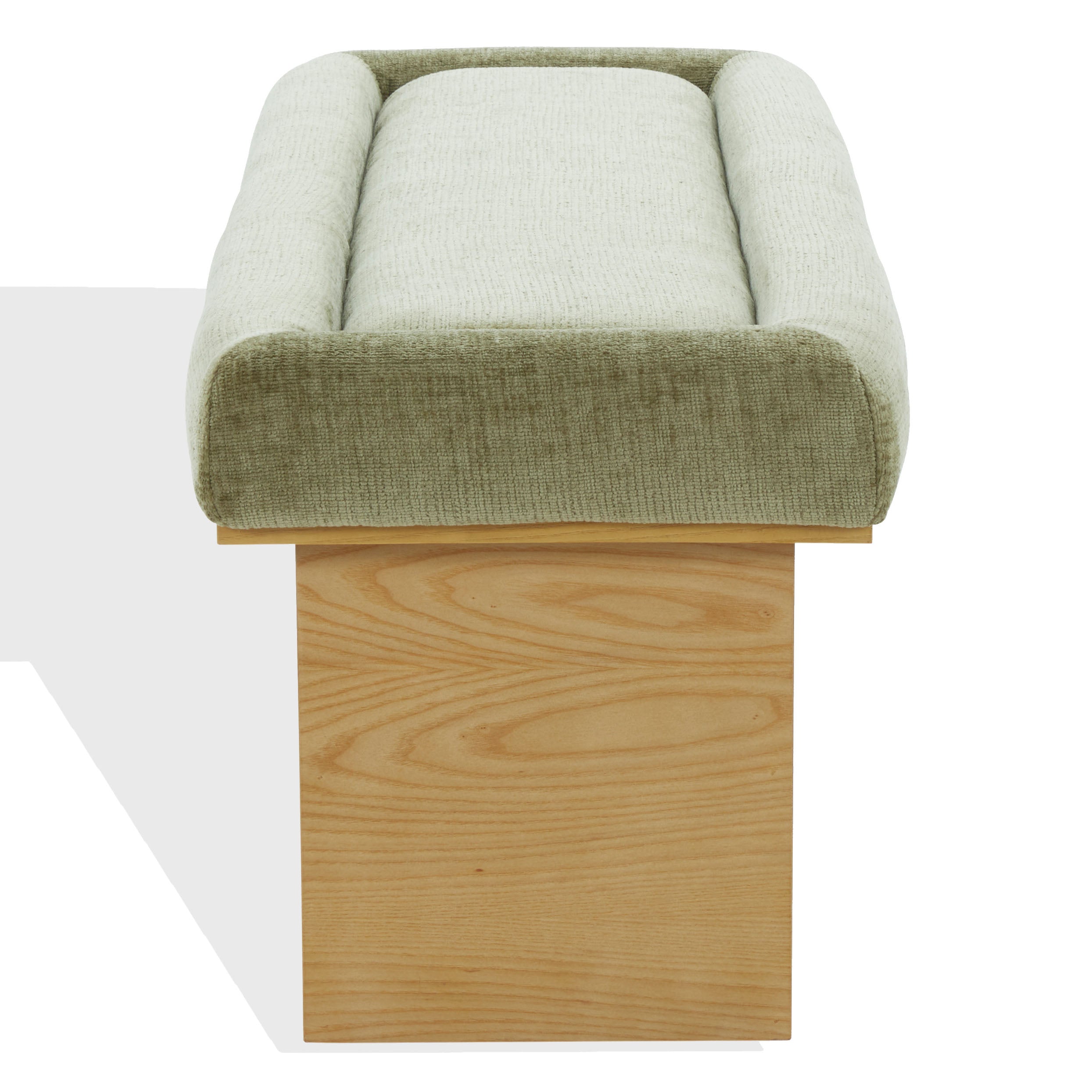 OLIVE GREEN / WALNUT