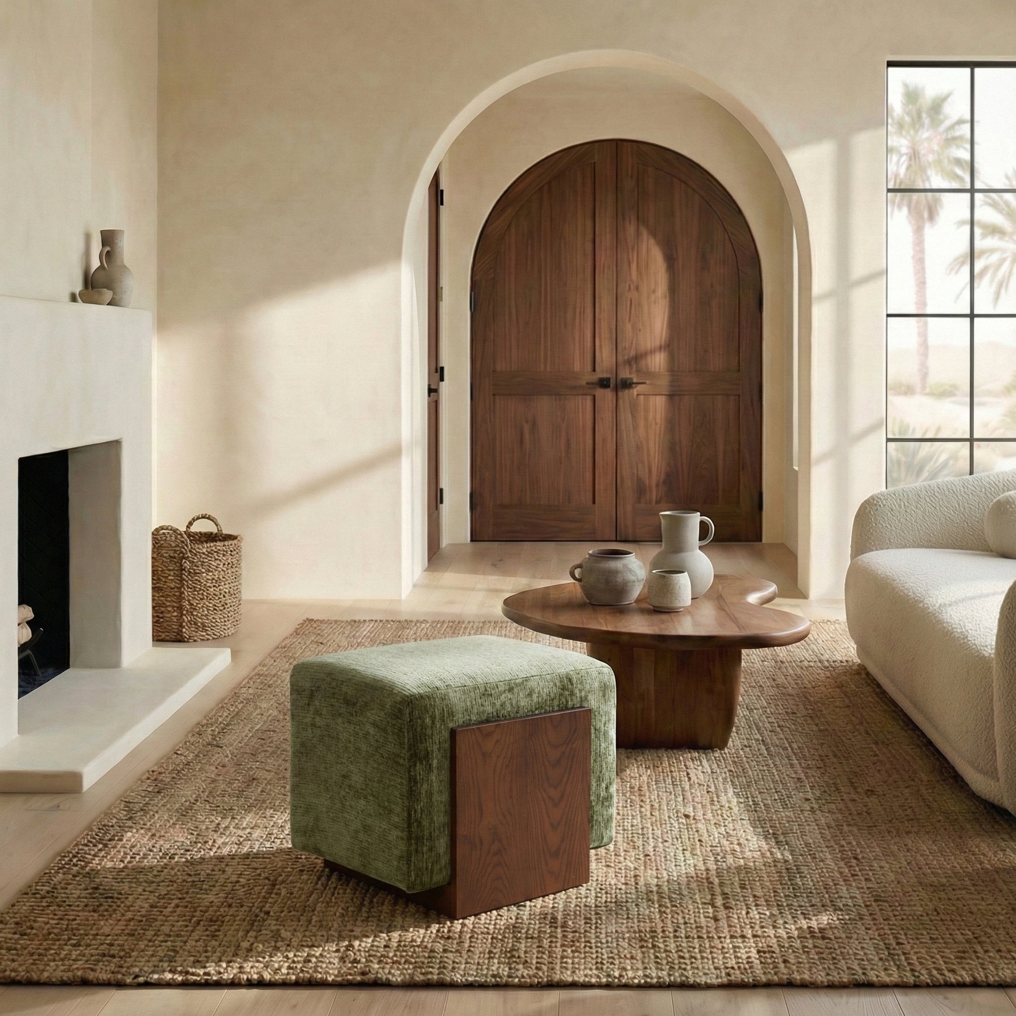 GREEN / WALNUT
