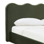 Bellabrynne Scalloped Bed – FOREST GREEN