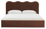 Bellabrynne Scalloped Bed – BROWN