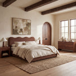 Bellabrynne Scalloped Bed – BROWN