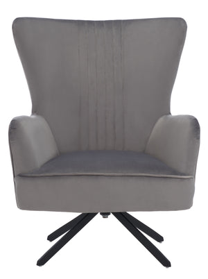 Safavieh Couture Alejandro Velvet Accent Chair, SFV5015