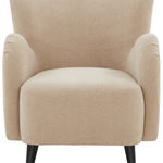 Safavieh Couture Rayanne Mosern Wingback Chair - Tan